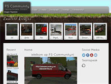 Tablet Screenshot of fs-community.nl